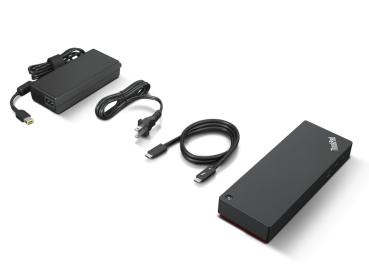 Lenovo ThinkPad Universal Thunderbolt 4 Dockingstation 135W | USB-C Dock mit 2x DisplayPort, HDMI & LAN